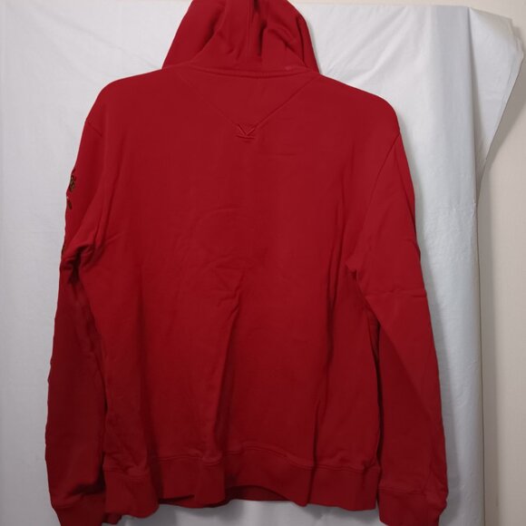 KENZO RED EYE EMBROIDERY HOODIE SWEATSHIRT - Picture 12 of 15